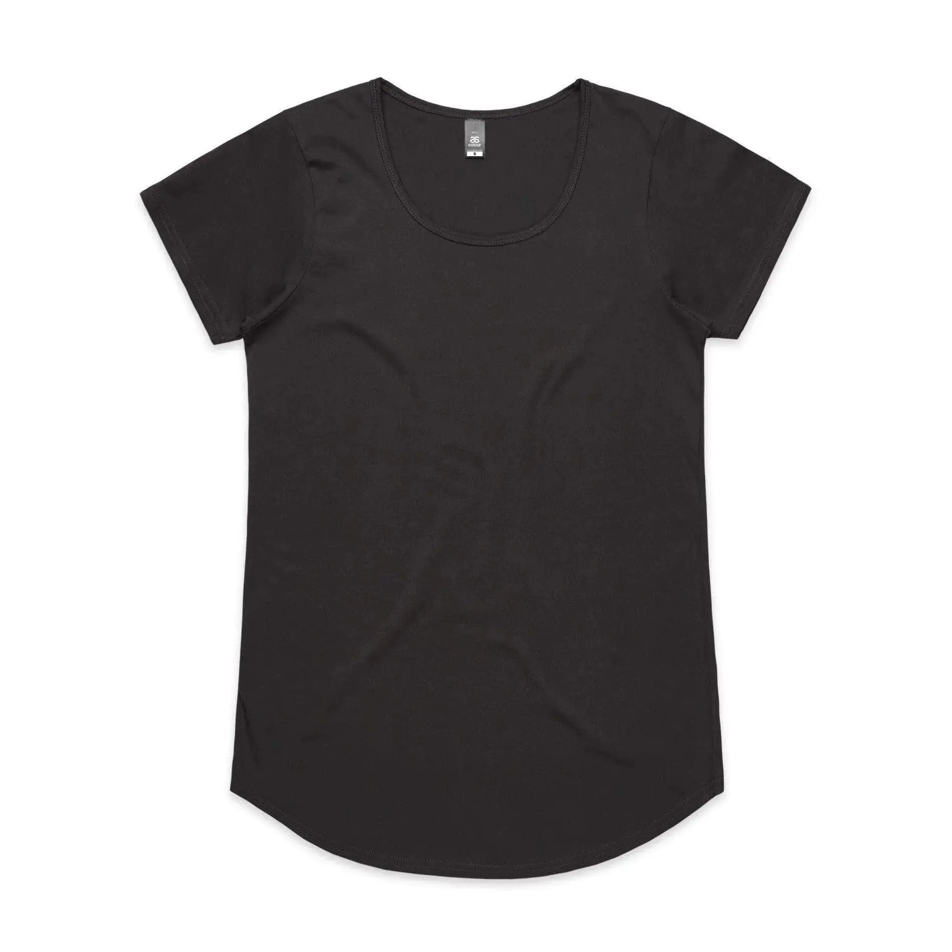 As Colour Women's mali tee 4008 Casual Wear As Colour COAL XSM
